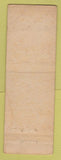 Matchbook Cover - Providence Biltmore Hotel RI IMPRINT WORN #4