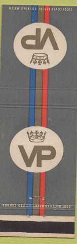 Matchbook Cover - VP Crown CANADA