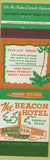 Matchbook Cover - Beacon Hotel Calgary AB