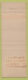 Matchbook Cover - King Eddy J Petrashuyk Hotel Calgary AB STAINED WORN