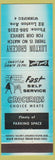 Matchbook Cover - Luxton Grocery Winnipeg MB blue