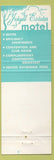 Matchbook Cover - Jekyll Estates Motel Jekyll Island GA