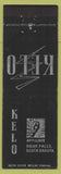 Matchbook Cover - KELO Radio Sioux Falls SD NBC