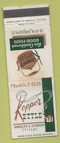 Matchbook Cover - Kopper Kettle Chicago IL