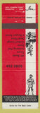 Matchbook Cover - Voyageur Inn Winnipeg MB red #1