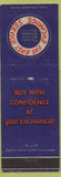Matchbook Cover - Far East Service Exchange Military?