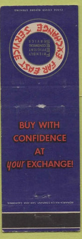 Matchbook Cover - Far East Service Exchange Military?