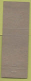 Matchbook Cover - Far East Service Exchange Military?