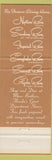 Matchbook Cover - Grand View Hotel Salette QC
