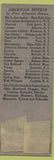 Matchbook Cover - Francis Scott Key Hotel Frederick MD WORN