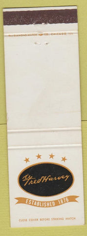 Matchbook Cover - Fred Harvey Palmolive Building Chicago IL WEAR