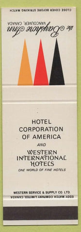 Matchbook Cover - Bayshore Inn Vancouver BC