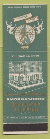 Matchbook Cover - Hotel Americus Allentown PA Albert Moffa Ent