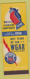 Matchbook Cover - WGAR Radio Cleveland OH CBS