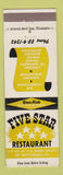 Matchbook Cover - Five Star Restaurant Gettysburg PA