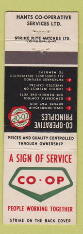 Matchbook Cover - CO-OP Canada Agriculture