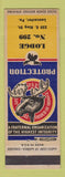 Matchbook Cover - Moose Lodge Lancaster PA