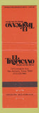 Matchbook Cover - El Tropicano Hotel San Antonio TX