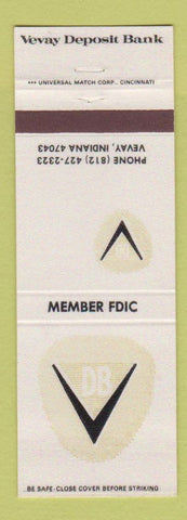 Matchbook Cover - Vevay Deposit Bank Vevay IN