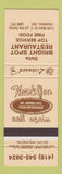 Matchbook Cover - Delta Bright Spot Restaurant Hamilton ON #1