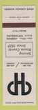 Matchbook Cover - Hebron Deposit Bank Petersburg OH