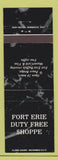 Matchbook Cover - Fort Erie Duty Free Shop ON POOR