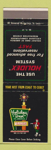 Matchbook Cover - Holiday Inn New Brunswick NJ
