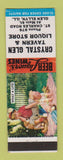 Matchbook Cover - Crystal Glen Tavern Liquor Store Glen Ellyn IL What A Life