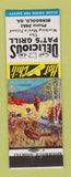 Matchbook Cover - Pat's Grill Ringgold GA Chili Dogs Cornered