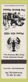 Matchbook Cover - Beaver House Stroudsburg PA lobster