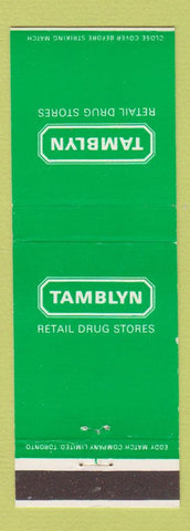 Matchbook Cover - Tamblyn Drug Stores Canada