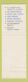 Matchbook Cover - Hotel Leonard St Catharines ON