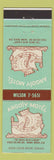 Matchbook Cover - Argosy Motel Miami Beach FL ship