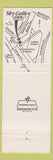 Matchbook Cover - Sky Galley Inns Lunken Airport Cincinnati OH
