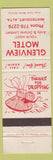 Matchbook Cover - Glenview Motel Whitecourt AB WEAR