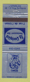 Matchbook Cover - La Caviniere Restaurant Bar Riviere-Eperlan QC