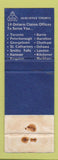 Matchbook Cover - Pilot Insurance Elliott Crawford Burlington ON POOR