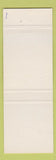 Matchbook Cover - Stockmen's Hotel Kamloops BC