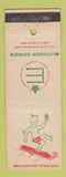 Matchbook Cover - Eddy Match Outdoor Series Log Rolling WEAR