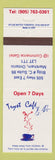 Matchbook Cover - Tryst Cafe Markham ON