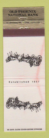 Matchbook Cover - Old Phoenix National Bank WORN