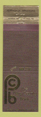Matchbook Cover - Perry County Bank Perryville AR