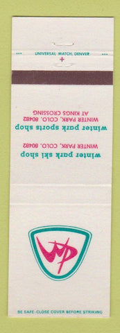 Matchbook Cover - Winter Park Ski Shop Sports Winter Park Colorado