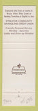 Matchbook Cover - Streator Community Savings Credit Union IL