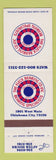Matchbook Cover - Fleck Bearing Company Oklahoma City OK