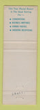 Matchbook Cover - Ripplecove Inn Ayers Cliff QC WORN
