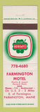 Matchbook Cover - Superior Motels Farmington ME