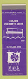Matchbook Cover - Mark Foods Burke Lakefront Airport Cleveland OH
