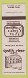 Matchbook Cover - Devil's River Motel Sonora TX