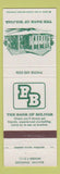 Matchbook Cover - Bank of Bolivar TN